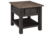 Tyler Creek Grayish Brown/Black End Table - Lara FurnitureEnd Table