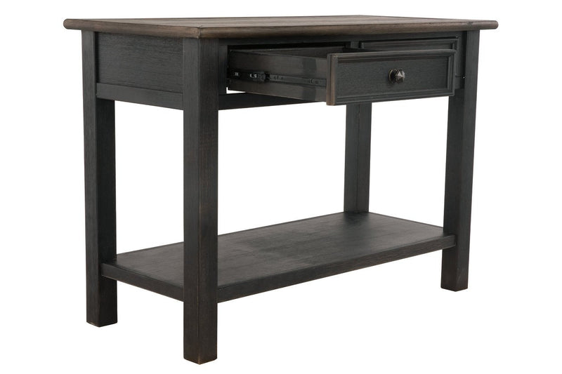 Tyler Creek Grayish Brown/Black Sofa/Console Table - Lara FurnitureSofa Table