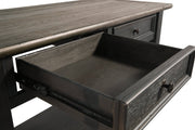 Tyler Creek Grayish Brown/Black Sofa/Console Table - Lara FurnitureSofa Table