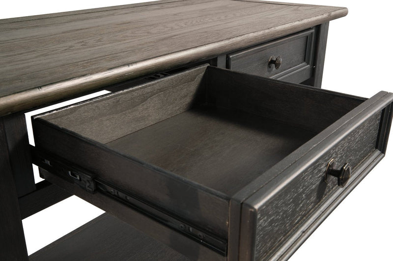Tyler Creek Grayish Brown/Black Sofa/Console Table - Lara FurnitureSofa Table
