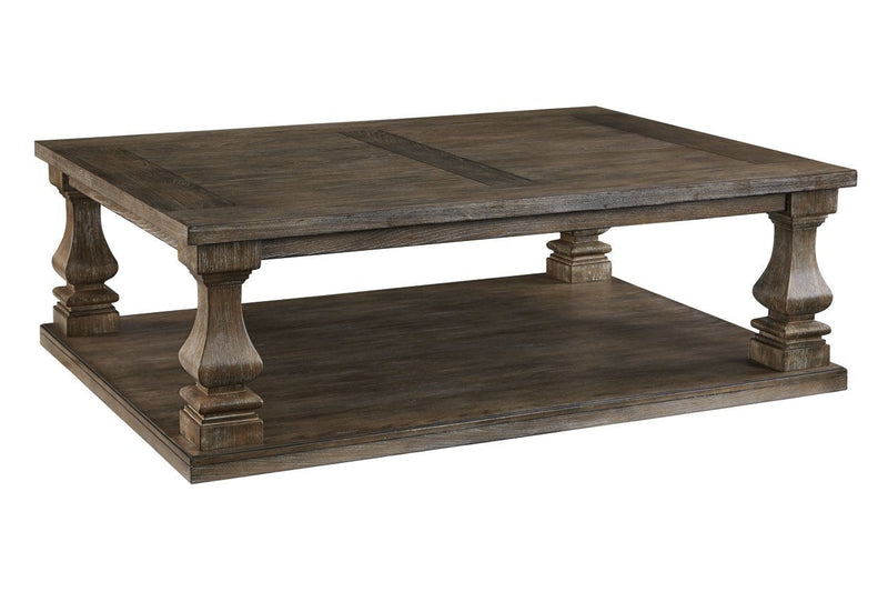 Johnelle Gray Coffee Table - Lara FurnitureCoffee Table