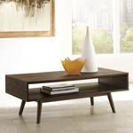Kisper Dark Brown Coffee Table - Lara Furniture