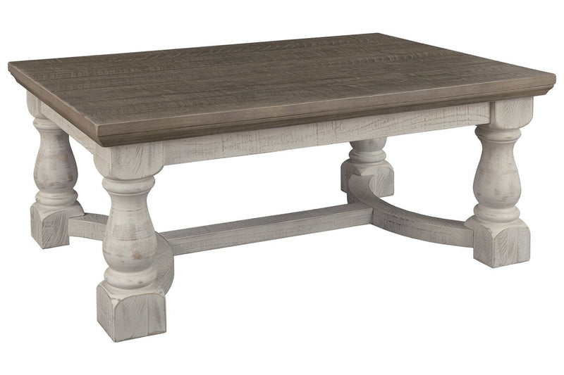 Havalance Gray/White Coffee Table - Lara FurnitureCoffee Table