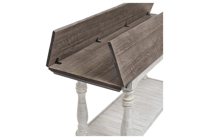 Havalance Gray/White Sofa/Console Table - Lara FurnitureSofa Table