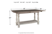 Havalance Gray/White Sofa/Console Table - Lara FurnitureSofa Table