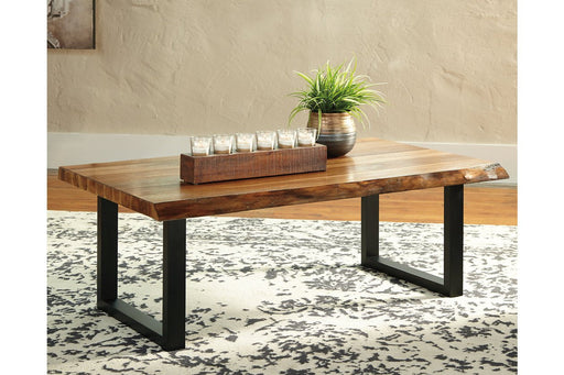 Brosward Two-tone Coffee Table - Lara Furniture