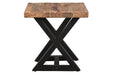 Wesling Light Brown End Table - Lara Furniture
