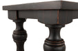Mallacar Black Sofa/Console Table - Lara Furniture