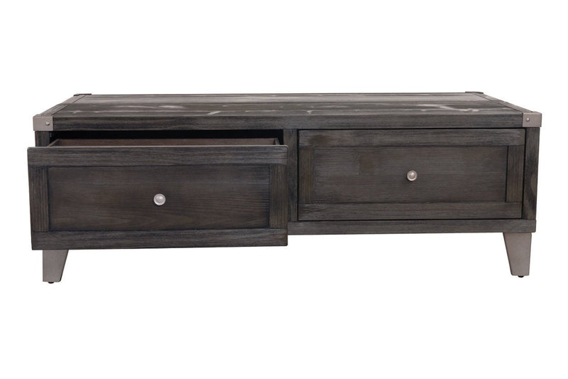 Todoe Dark Gray Coffee Table with Lift Top - Lara FurnitureCoffee Table
