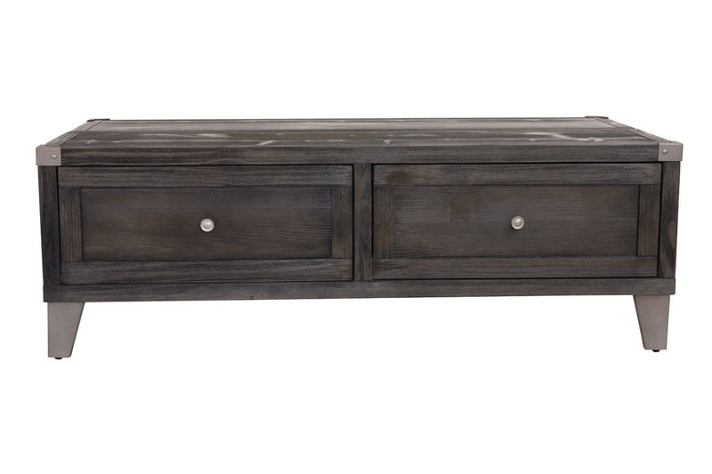 Todoe Dark Gray Coffee Table with Lift Top - Lara FurnitureCoffee Table