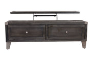 Todoe Dark Gray Coffee Table with Lift Top - Lara FurnitureCoffee Table