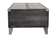 Todoe Dark Gray Coffee Table with Lift Top - Lara FurnitureCoffee Table