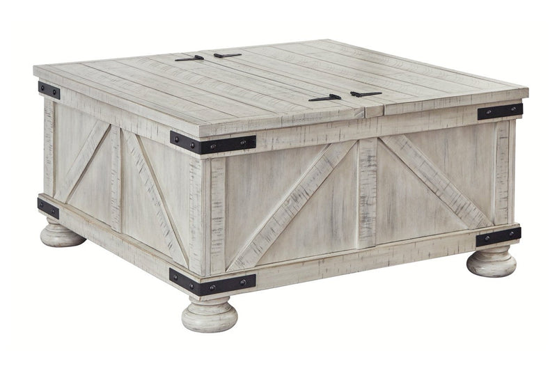 Carynhurst Whitewash Coffee Table - Lara FurnitureCoffee Table