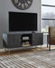 Yarlow Black 60" TV Stand - Lara Furniture