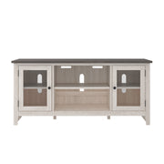 Dorrinson Two - tone Large TV Stand w/Fireplace Option - Lara FurnitureTV Stand