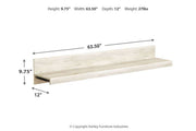 Bellaby Whitewash Bridge - Lara FurnitureEntertainment Center