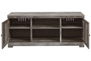 Wynnlow Gray 63" TV Stand - Lara FurnitureEntertainment Center