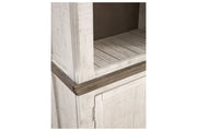 Havalance Two - tone Left Pier Cabinet - Lara FurniturePier Cabinet