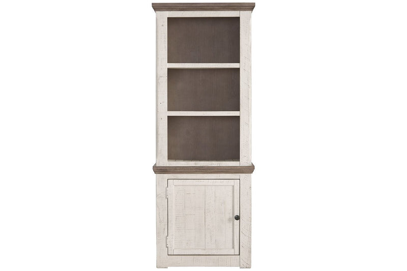 Havalance Two - tone Left Pier Cabinet - Lara FurniturePier Cabinet