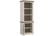 Havalance Two - tone Left Pier Cabinet - Lara FurniturePier Cabinet