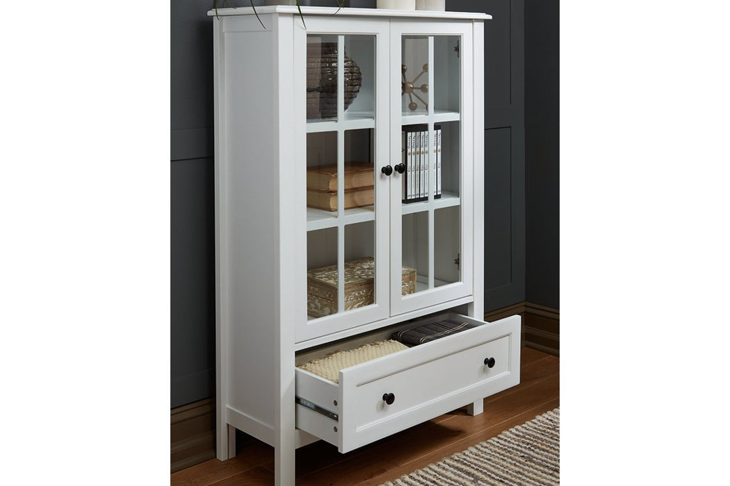 Miranda White Accent Cabinet - Lara Furniture
