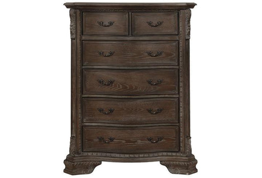 Sheffield Antique Gray Chest - Lara Furniture