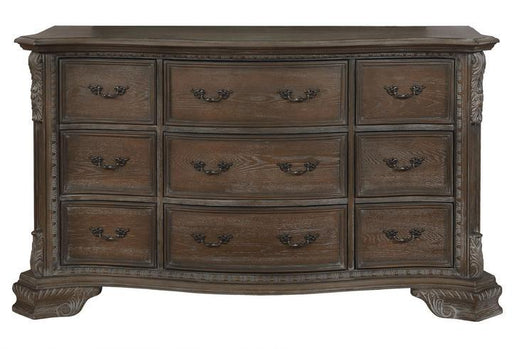 Sheffield Antique Gray Dresser - Lara Furniture