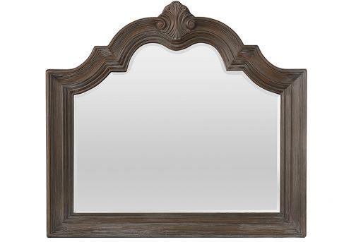 Sheffield Antique Gray Mirror - Lara Furniture