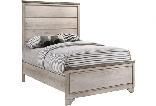 Patterson Driftwood Gray Panel Youth Bedroom Set - Lara Furniture