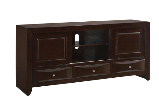 Emily Dark Cherry 68" TV Stand - Lara Furniture