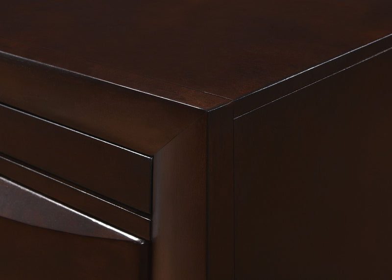 Emily Dark Cherry 68" TV Stand - Lara FurnitureTV Stand