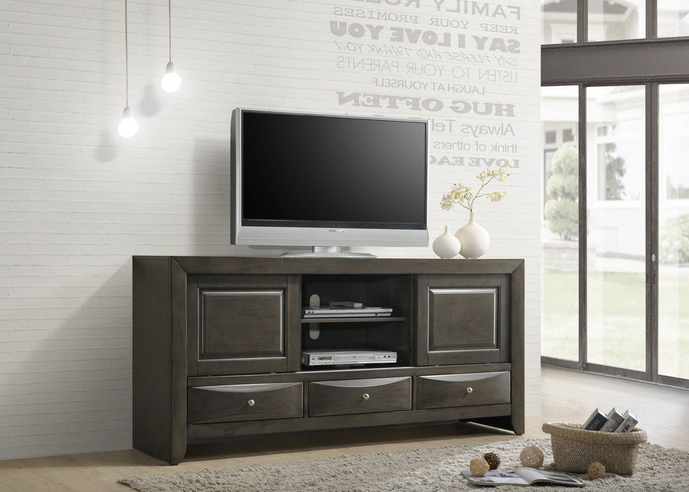 Emily Grey 68" TV Stand - Lara Furniture