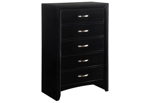 Galinda Black Chest - Lara Furniture