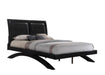 Galinda Black Arch King Platform Bed - Lara Furniture