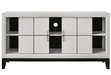 Akerson Chalk White 55" TV Stand - Lara Furniture