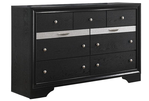Regata Black Dresser - Lara Furniture