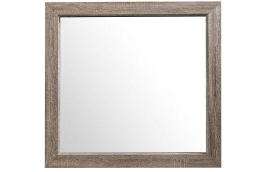 Farrow Grayish Brown Mirror - Lara Furniture