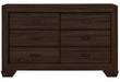 Farrow Chocolate Dresser - Lara Furniture