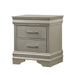 Amalia Gold Nightstand - Lara Furniture