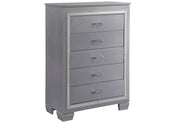 Lillian Silver Chest - Lara FurnitureChest