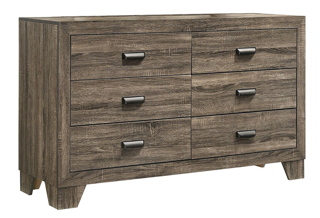 Millie Brown Youth Panel Bedroom Set - Lara Furniture
