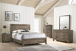 Millie Brown Youth Panel Bedroom Set - Lara Furniture