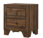 Millie Cherry Brown Nightstand - Lara Furniture