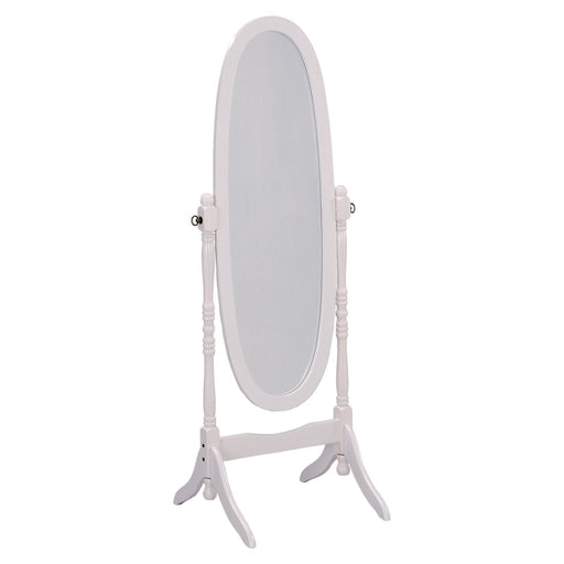 Cheval White Tall Mirror - Lara Furniture