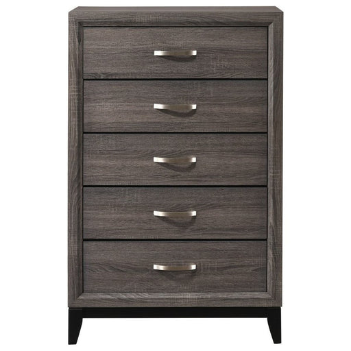 Akerson Gray Chest - Lara Furniture