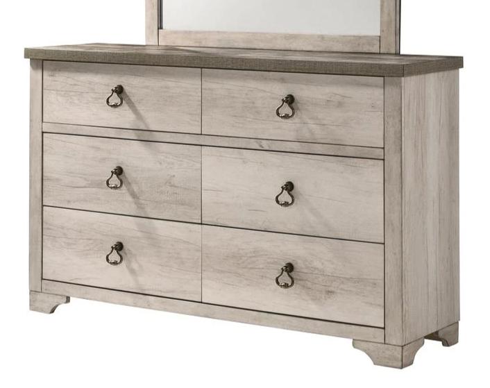 Patterson Driftwood Gray Dresser - B3050-1 - Lara Furniture