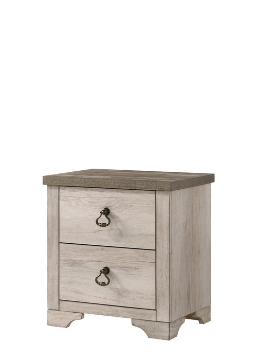 Patterson Driftwood Gray Panel Bedroom Set - Lara Furniture