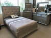 Lila Champagne Panel Bedroom Set - Lara Furniture