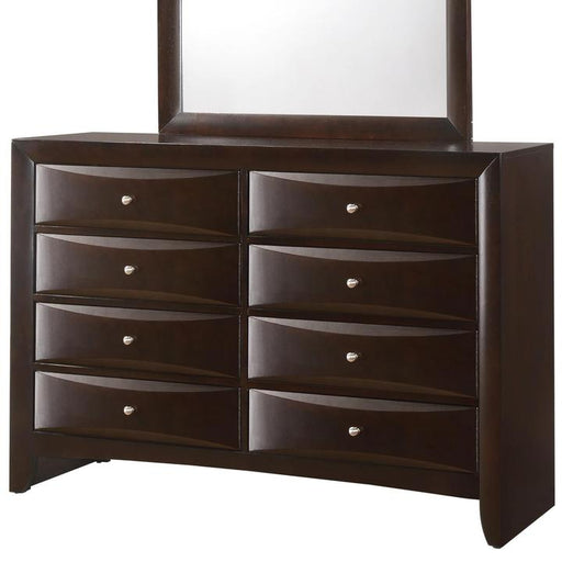 Emily Dark Cherry Dresser - Lara Furniture