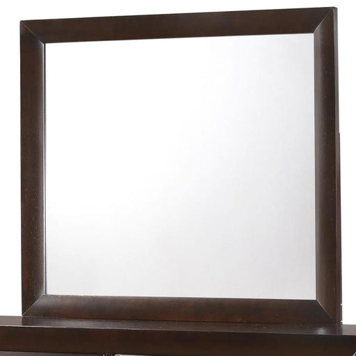 Emily Dark Cherry Mirror - Lara Furniture